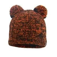 Водонепроницаемая детская шапка DexShell Kid's Beanie Cable Twin Pompom оранжевый Водонепроницаемая детская шапка DexShell Kid's Beanie Cable Twin Pompom оранжевый