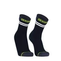 Водонепроницаемые носки DexShell Pro visibility Cycling черный/серый/зеленый Водонепроницаемые носки DexShell Pro visibility Cycling черный/серый/зеленый