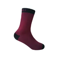 Водонепроницаемые детские носки DexShell Ultra Thin Children Socks бордовый/черный Водонепроницаемые детские носки DexShell Ultra Thin Children Socks бордовый/черный