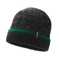 Водонепроницаемая шапка Dexshell Cuffed Beanie черный/зеленый Водонепроницаемая шапка Dexshell Cuffed Beanie черный/зеленый