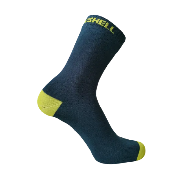 Водонепроницаемые носки DexShell Ultra Thin Crew синий/желтый Водонепроницаемые носки DexShell Ultra Thin Crew синий/желтый