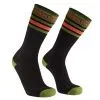 Водонепроницаемые носки DexShell Ultra Dri Sports Socks черный/зеленый/оранжевый Водонепроницаемые носки DexShell Ultra Dri Sports Socks черный/зеленый/оранжевый
